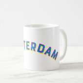 Amsterdam, Niederlande Vintag Arch Kaffeetasse (VorderseiteRechts)