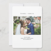 Amsterdam Niederlande Wasserfarbe Zielort Save The Date (Rückseite)