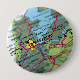Amsterdam, niederländische Karte Button