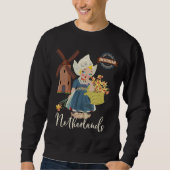 Amsterdam, niederländisches (Holland) Sweatshirt (Vorderseite)