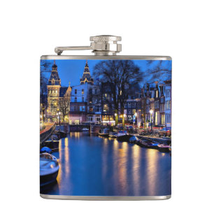 Amsterdam Night Wallpaper-67657 Flachmann