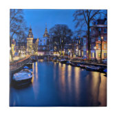 Amsterdam Night Wallpaper-67657 Fliese (Vorderseite)