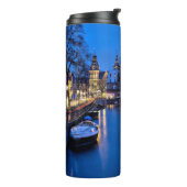 Amsterdam Night Wallpaper-67657 Thermosbecher (Nach links gedreht)