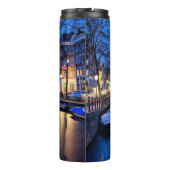 Amsterdam Night Wallpaper-67657 Thermosbecher (Rückseite)