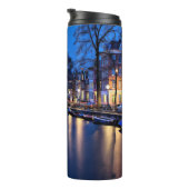 Amsterdam Night Wallpaper-67657 Thermosbecher (Nach rechts gedreht)