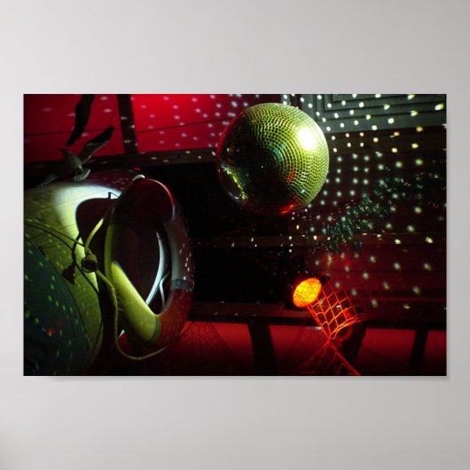 Amsterdam Nightclub Poster (Vorne)