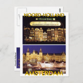 AMSTERDAM, NOORD-HOLLAND (Mojisola ein Gbadamosi) Postkarte (Vorne/Hinten)