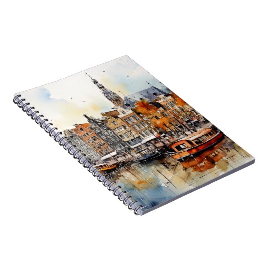 Amsterdam Notizblock (Rechte Seite)