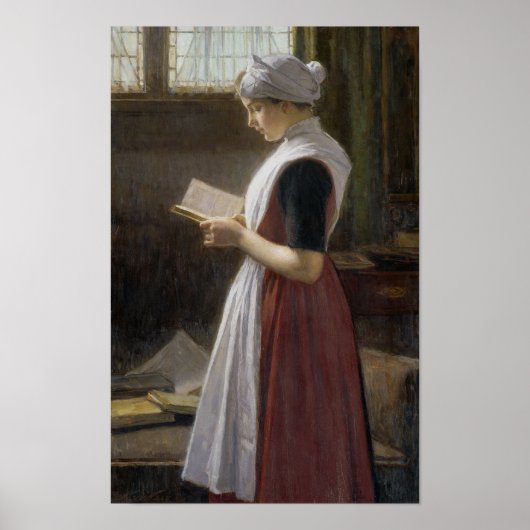 Amsterdam Orphan Girl von Nicolaas van der Waay Poster (Vorne)