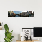 Amsterdam Panorama Poster (Heimbüro)