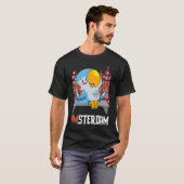 Amsterdam Parakeet Mushroom Holland Niederlande T-Shirt (Vorne ganz)