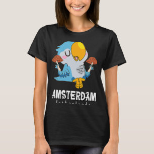 Amsterdam Parakeet Mushroom Holland Niederlande T-Shirt