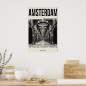 Amsterdam Passage Poster - Architectural Corridor (Küche)