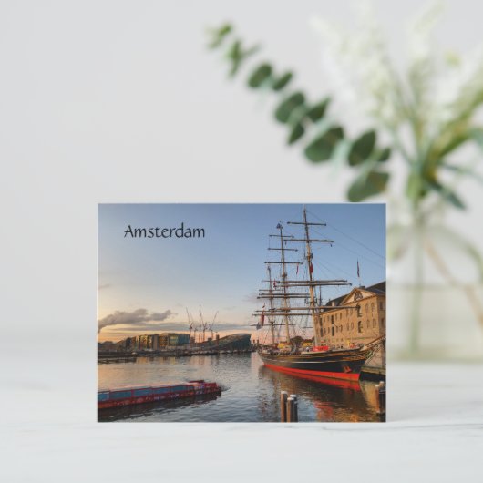 Amsterdam Postcard Postkarte (Stehend Vorderseite)