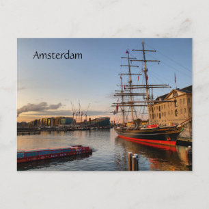 Amsterdam Postcard Postkarte