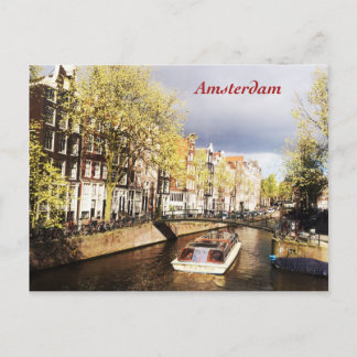 Amsterdam Postcard Postkarte