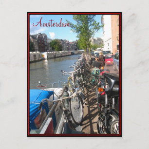 Amsterdam Postcard Postkarte