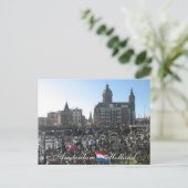 Amsterdam Postcard Postkarte (Stehend Vorderseite)