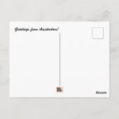 Amsterdam Postcard Postkarte (Rückseite)