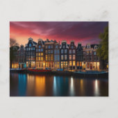 AMSTERDAM POSTCARD POSTKARTE (Vorderseite)