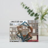 Amsterdam Postcard Postkarte (Stehend Vorderseite)