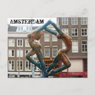 Amsterdam Postcard Postkarte