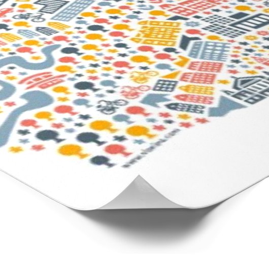 Amsterdam Poster (Ecke)