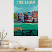 Amsterdam Poster (Küche)