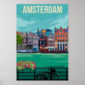 Amsterdam Poster (Vorne)