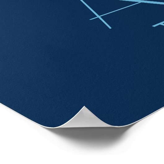 Amsterdam Poster (Ecke)