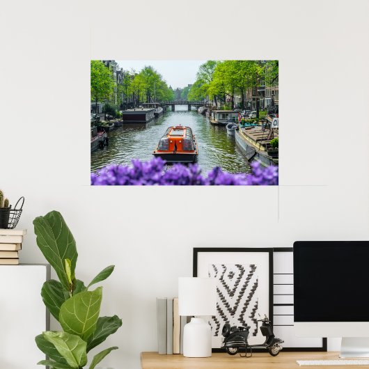 Amsterdam Poster (Heimbüro)