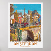 Amsterdam Poster (Vorne)