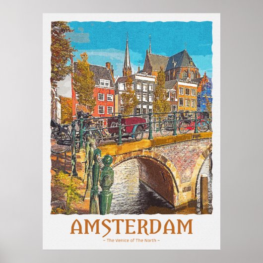 Amsterdam Poster (Vorne)