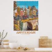 Amsterdam Poster (Küche)