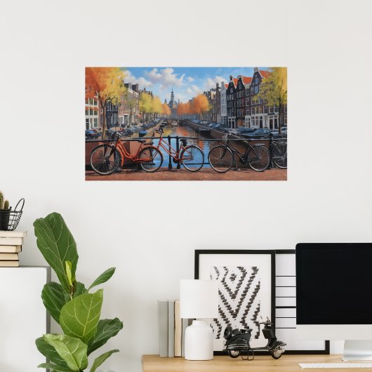 Amsterdam Poster (Heimbüro)