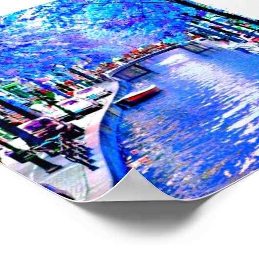 Amsterdam Poster (Ecke)