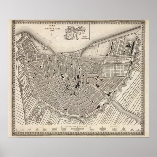 Amsterdam Poster (Vorne)