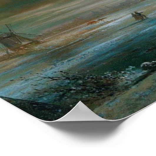 Amsterdam Poster (Ecke)