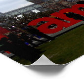 Amsterdam-Poster Poster (Ecke)