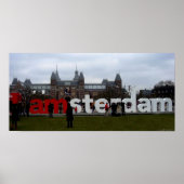 Amsterdam-Poster Poster (Vorne)