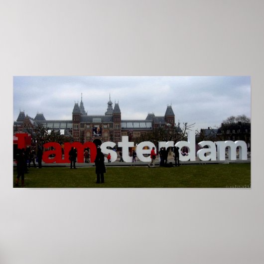 Amsterdam-Poster Poster (Vorne)