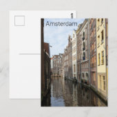 Amsterdam Postkarte (Vorne/Hinten)