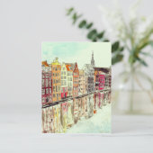 Amsterdam Postkarte (Stehend Vorderseite)