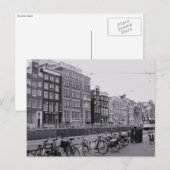 Amsterdam Postkarte (Vorne/Hinten)