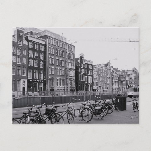 Amsterdam Postkarte (Vorderseite)