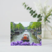Amsterdam Postkarte (Stehend Vorderseite)