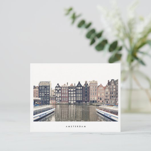 Amsterdam Postkarte (Stehend Vorderseite)