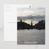 Amsterdam Postkarte (Vorne/Hinten)