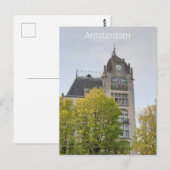 Amsterdam Postkarte (Vorne/Hinten)