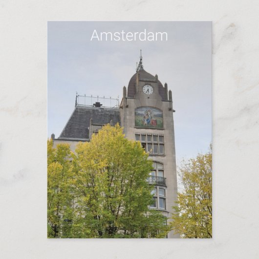 Amsterdam Postkarte (Vorderseite)